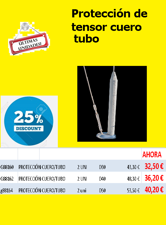 CUERO-TUBO-PROTECTOR TENSOR